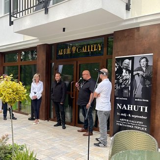 Vernisáž výstavy NAHUTI