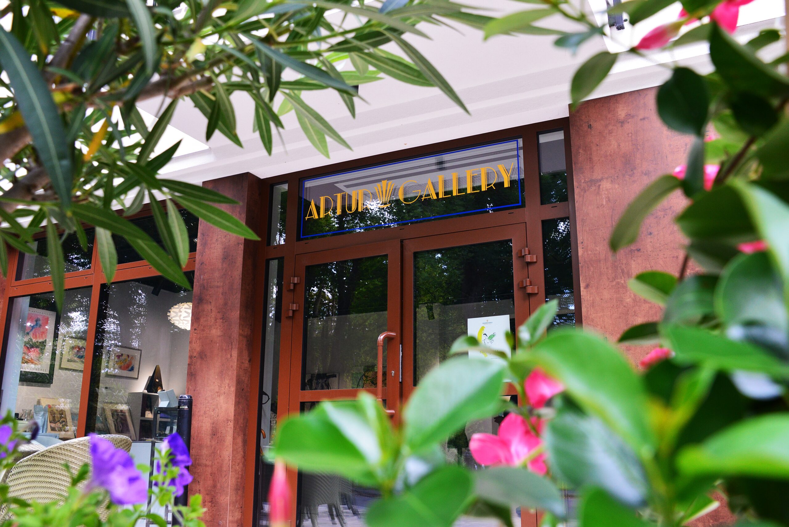 Galéria v centre luxusnej rezidencie