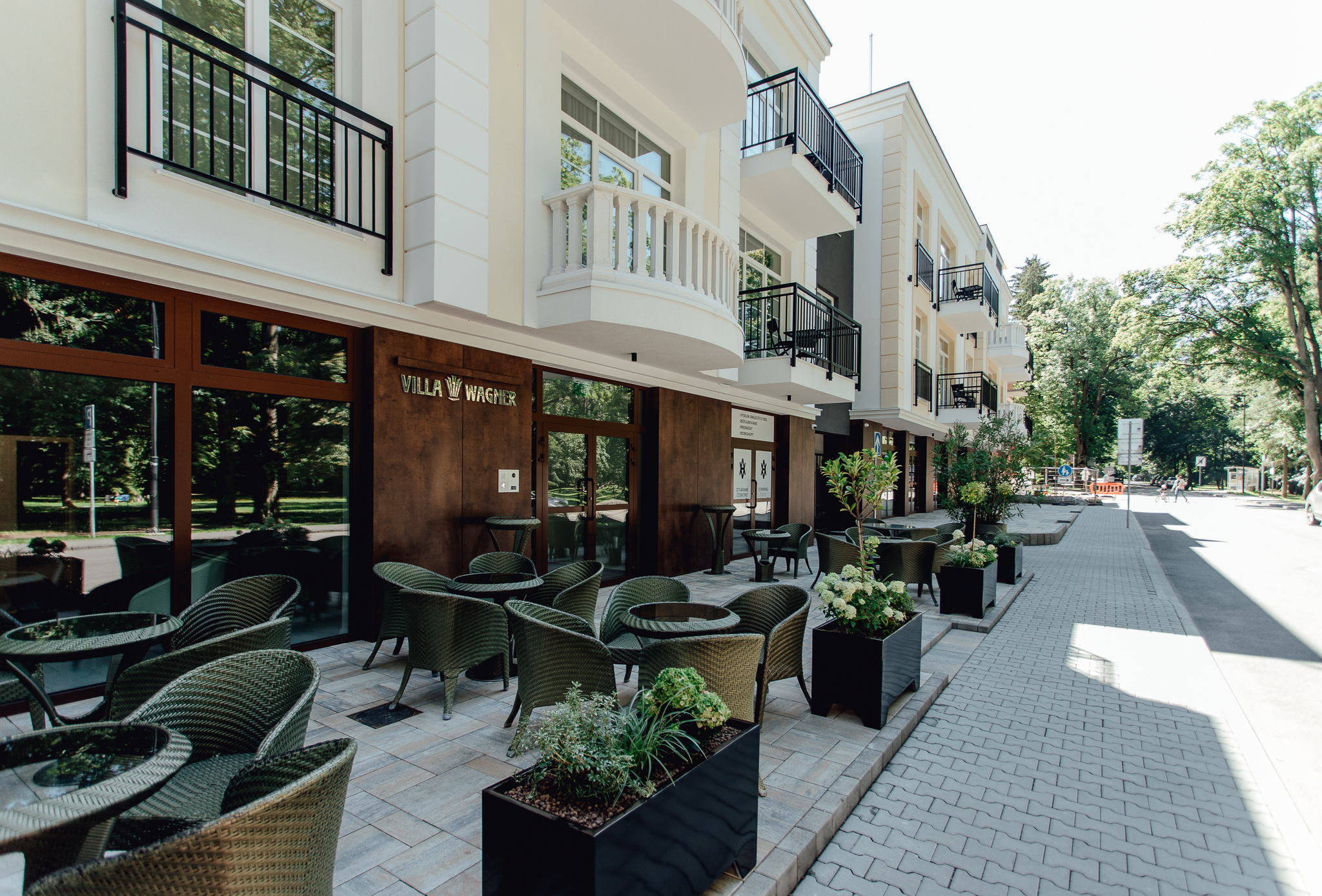 Galéria v centre luxusnej rezidencie OBR.